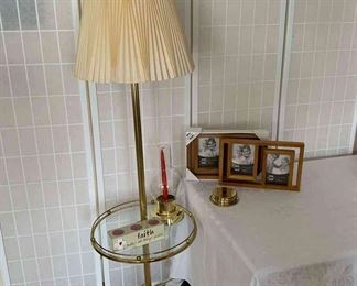 Gold Floor LampHurricane LampFrames