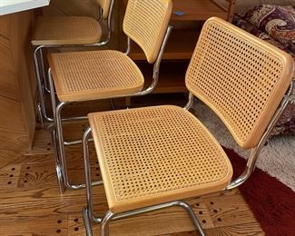 Set of 3 Kitchen Stools by Bauer