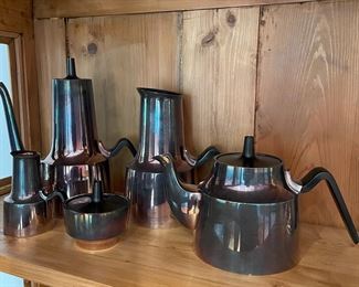 Great Silver Plate - Danish Modern Coffee/Tea Set