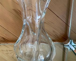Baccarat signed Vase