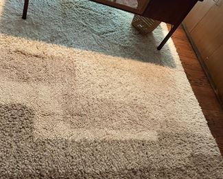 Danish Modern Wool Rug - 80" Wide x 107" Long