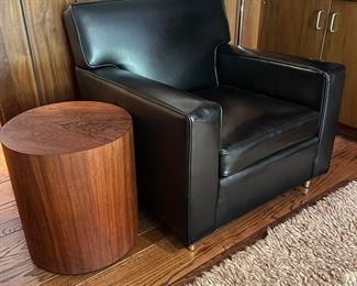 16" Round Cylinder Side Table