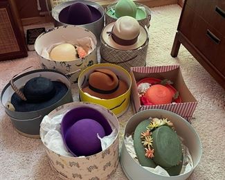 TONS of Vintage Hats!