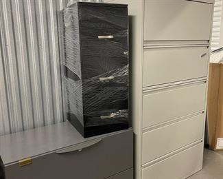 File cabinets are $100, $75 and $50