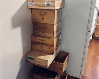Stack Full of Wine Boxes