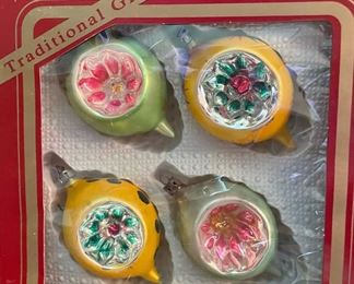 Vintage Glass Christmas Ornaments