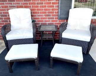 $80 each Ottoman $40 each Patio Joy 