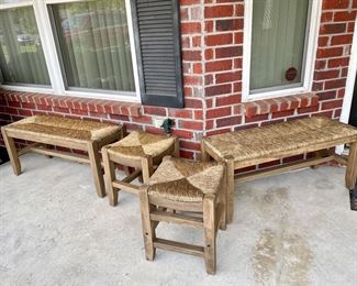 Benches large $65 small $35