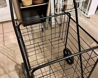 Metal Rolling Cart. $75