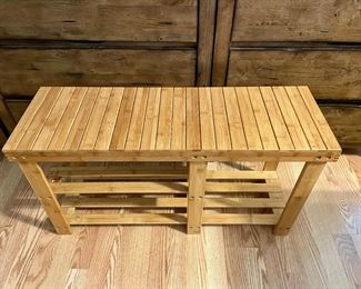 Cute Wood Bench $40