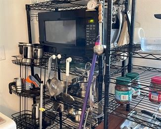 Metal Shelving $100