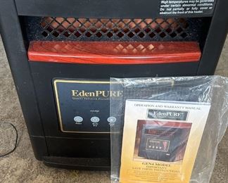 EdenPure Quartz Infrared Portable Heater with Remote and Manual