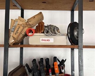 Knives, Clamps, Staple Gun, and More