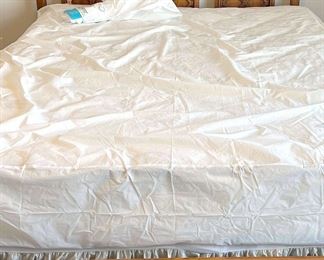 MCM United Queen Size Bed with Box Spring and Mattress