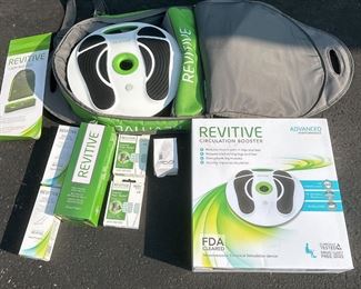Revitive Circulation Booster, Carrying Case, Fruit Infuser Water Bottle, and More