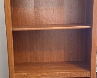 Solid Wood Shaker Style Bookshelf 1 of 2 29in Wide, 12in Deep, 6ft Tall