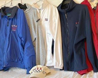 Team USA Olympic Games Gear 8 Pieces Total XL 2XL
