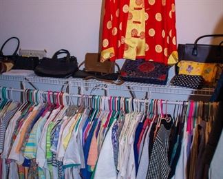 Women's shirts and purses 