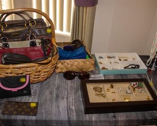 Designer hand bags, wallets, jewelry