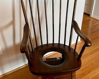 Antique Late 1800’s Potty Chair $150 (24”W x 41”H x 16”D)