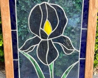 Stained Glass Iris (AS IS) $60