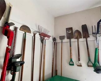 Garden Tools & Lawn Equipment available with appointment.
