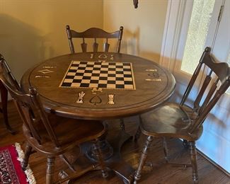 game Table with four chairs