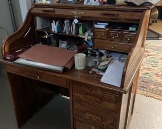 Mini roll top desk