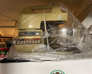 oster touch control kitchen center gold color