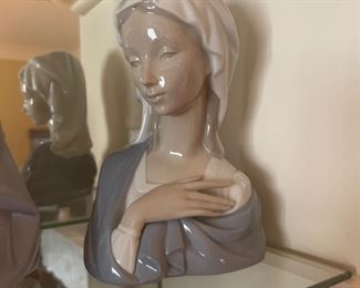 Lladro Mary Bust