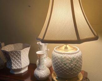 Belleek Lamp & More