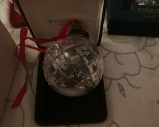 Waterford Christmas Ornament Sphere