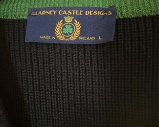 Clarney Castle Cardigan Made in Ireland