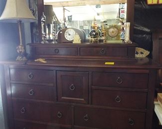 Dresser and Matching Bed Frame