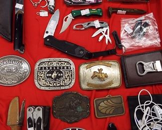 Knives and Belt Buckles