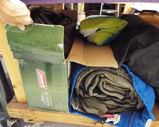 Sleeping Bags and Inflatable Mattress