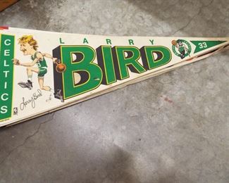 Larry Bird Pennant