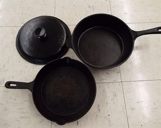 Cast iron skillets