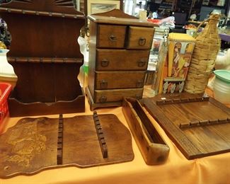 Wooden spoon holders