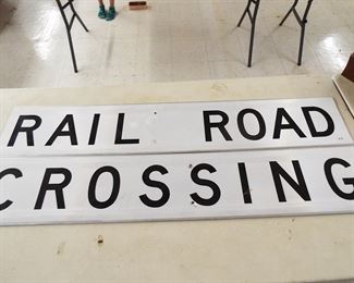 Railroad Crossing Sign