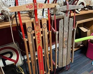 vintage sleds