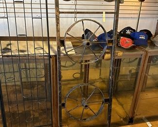 Wonderful old cast iron gate