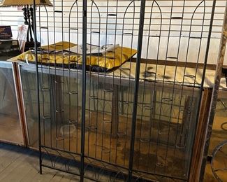 divider with candle holders used for weddings