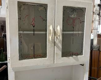 close up of kitchen cabinet