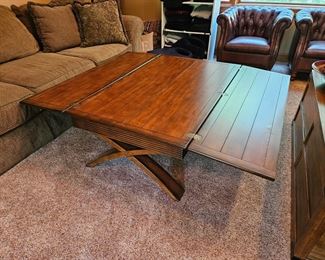 $90, Coffee table, folds out