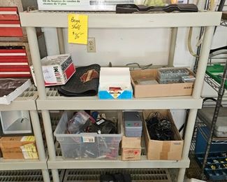 $25 beige shelf, & TOOLS!!