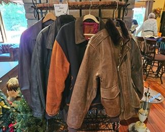 Leather coats