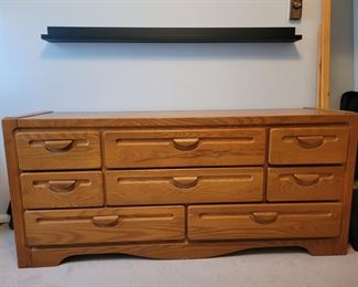 MCM wooden dresser