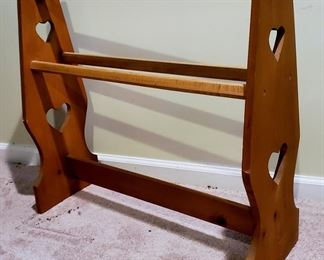 floor quilt rack stand