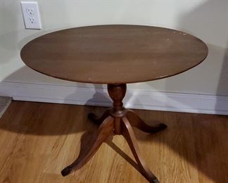 small oval table